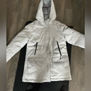 Brand New Norden Light Grey Jacket in M- Tova Oxford Parka